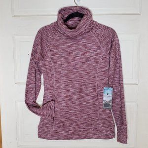 NWT Women's Kyodan Outdoor Fleece Lined Pullover Top size Small